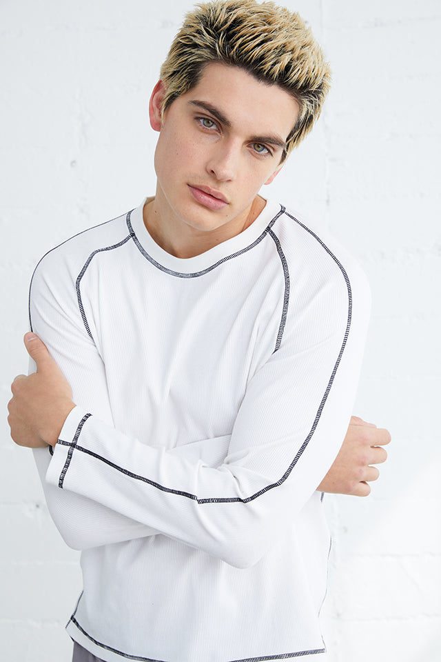 Seismic Ribbed Long Sleeve