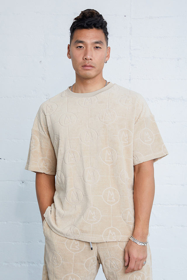 Compass Toweling Boxy Tee