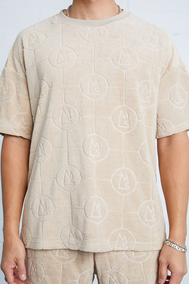 Compass Toweling Boxy Tee