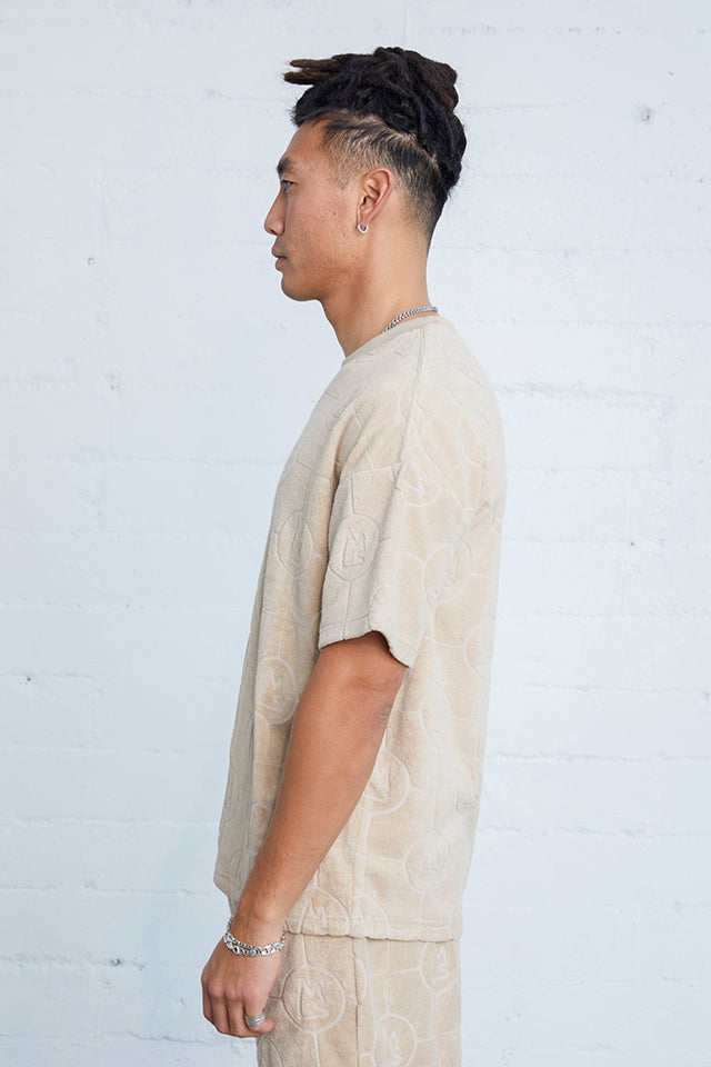 Compass Toweling Boxy Tee