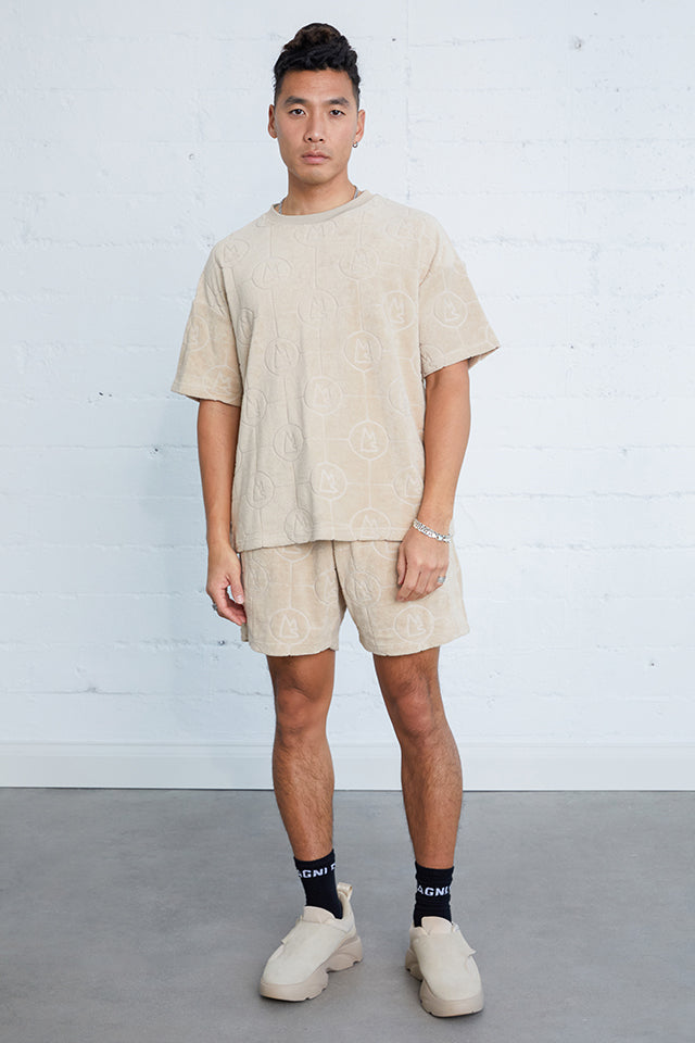 Compass Toweling Boxy Tee