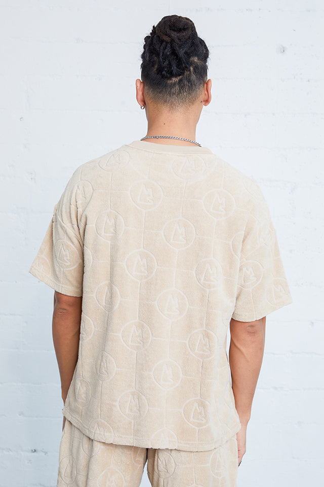 Compass Toweling Boxy Tee