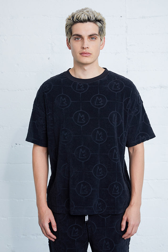 Compass Toweling Boxy Tee