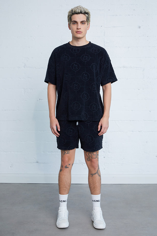 Compass Toweling Boxy Tee