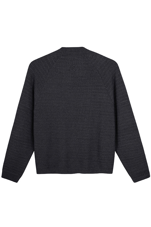 Howlite Mock-Neck Sweatshirt