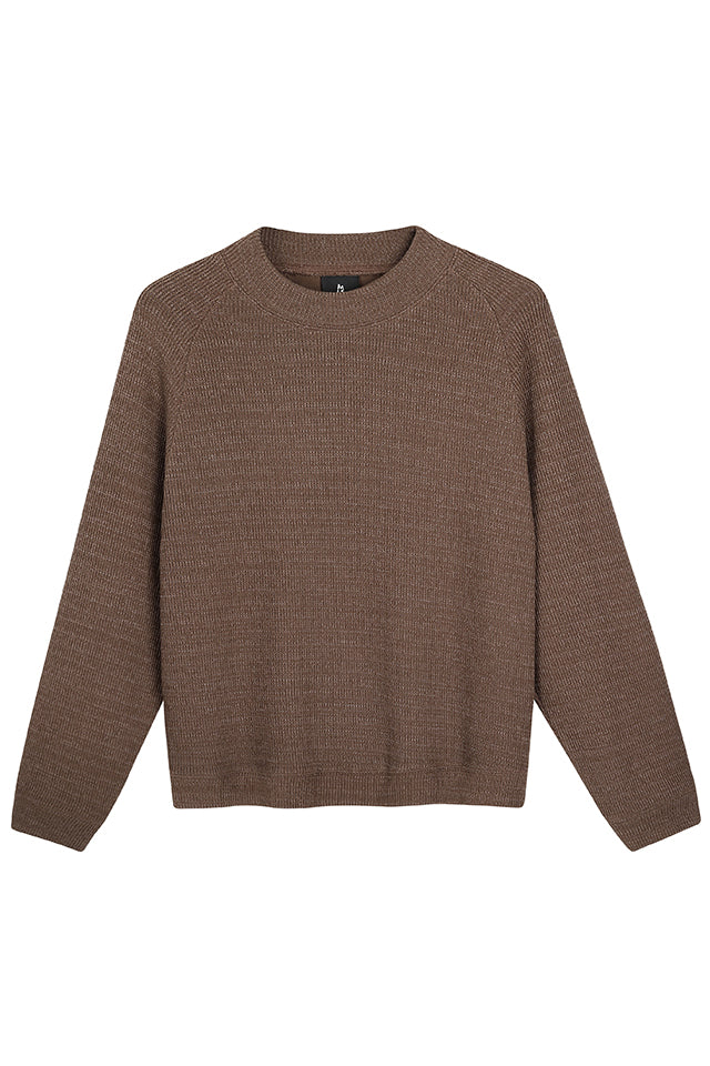 Howlite Mock-Neck Sweatshirt