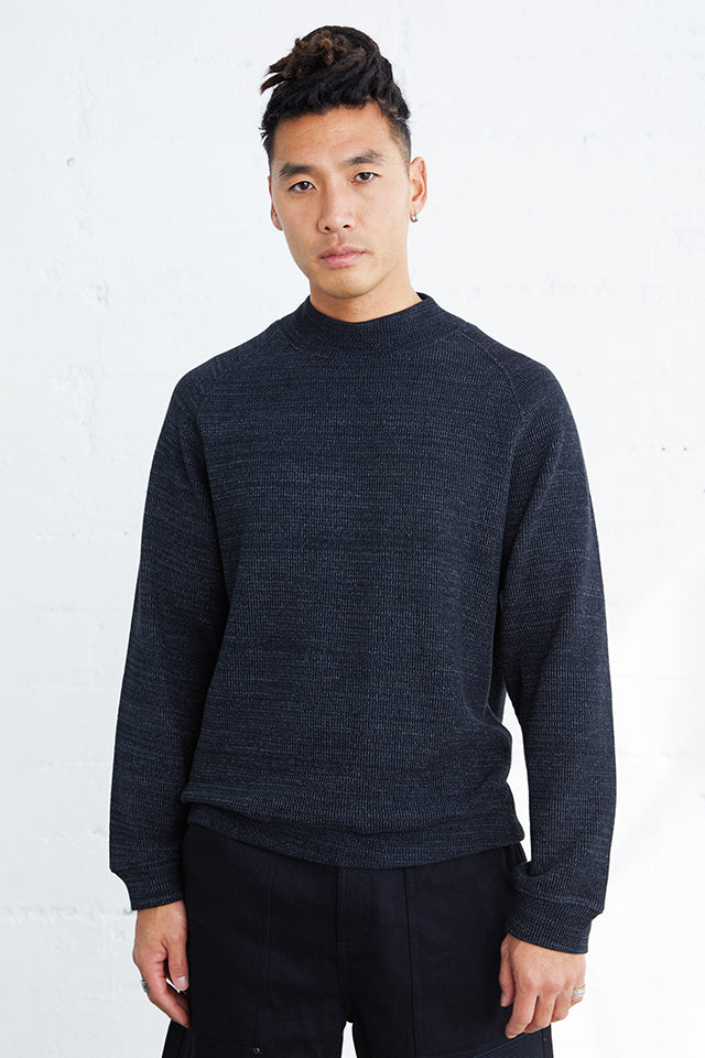 Howlite Mock-Neck Sweatshirt