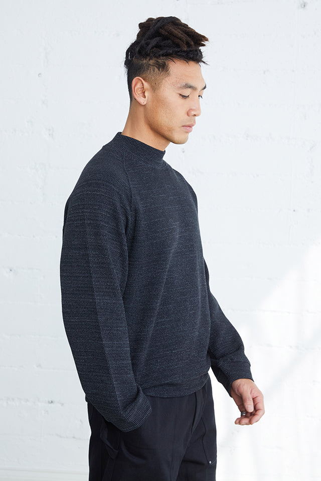 Howlite Mock-Neck Sweatshirt