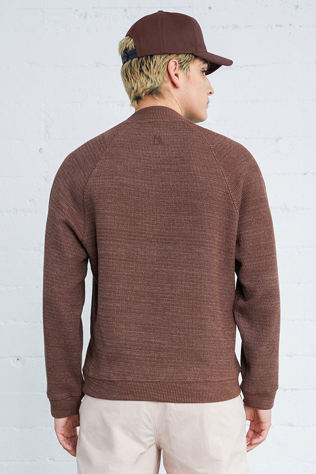 Howlite Mock-Neck Sweatshirt