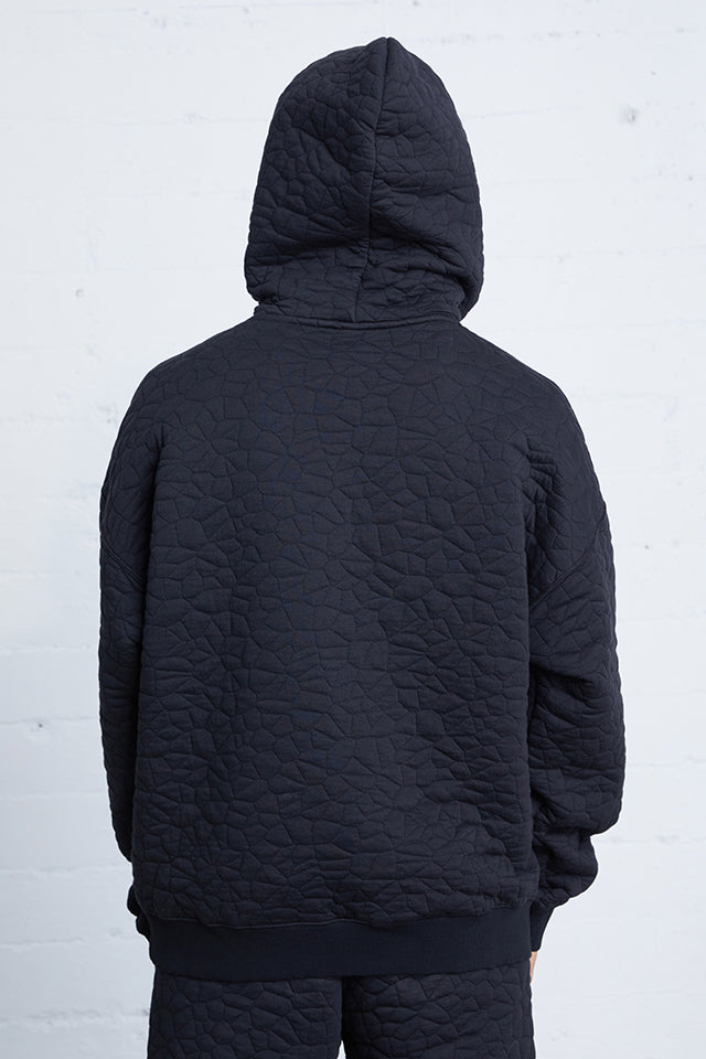 Rock Quilted Hoodie