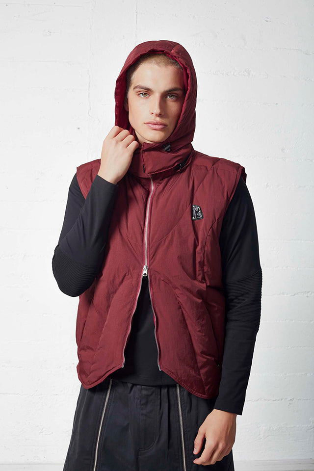 Vallis Cropped Puffer Vest