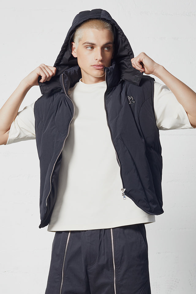 Vallis Cropped Puffer Vest