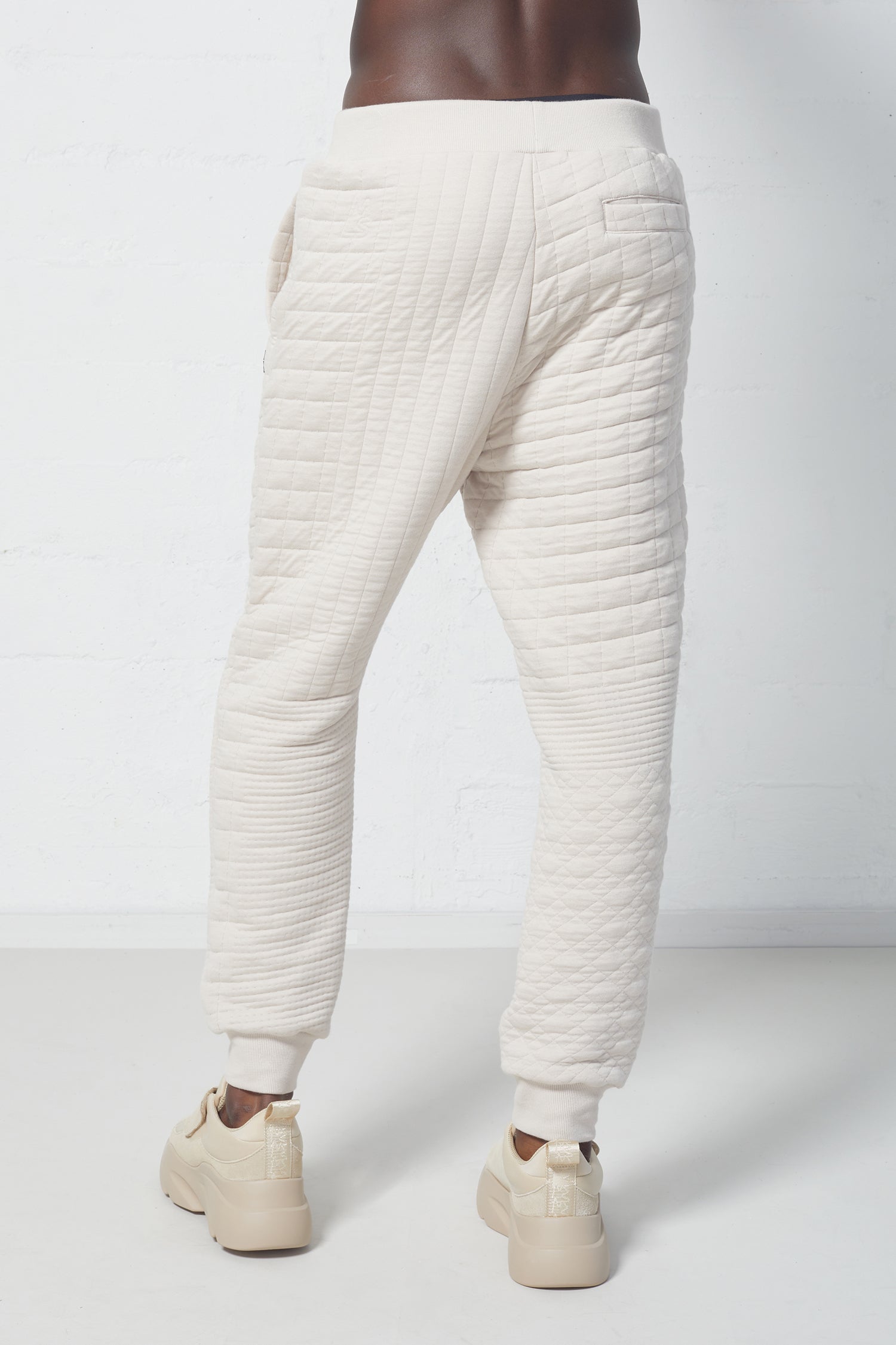 Lovette Quilted Jacquard Sweatpants