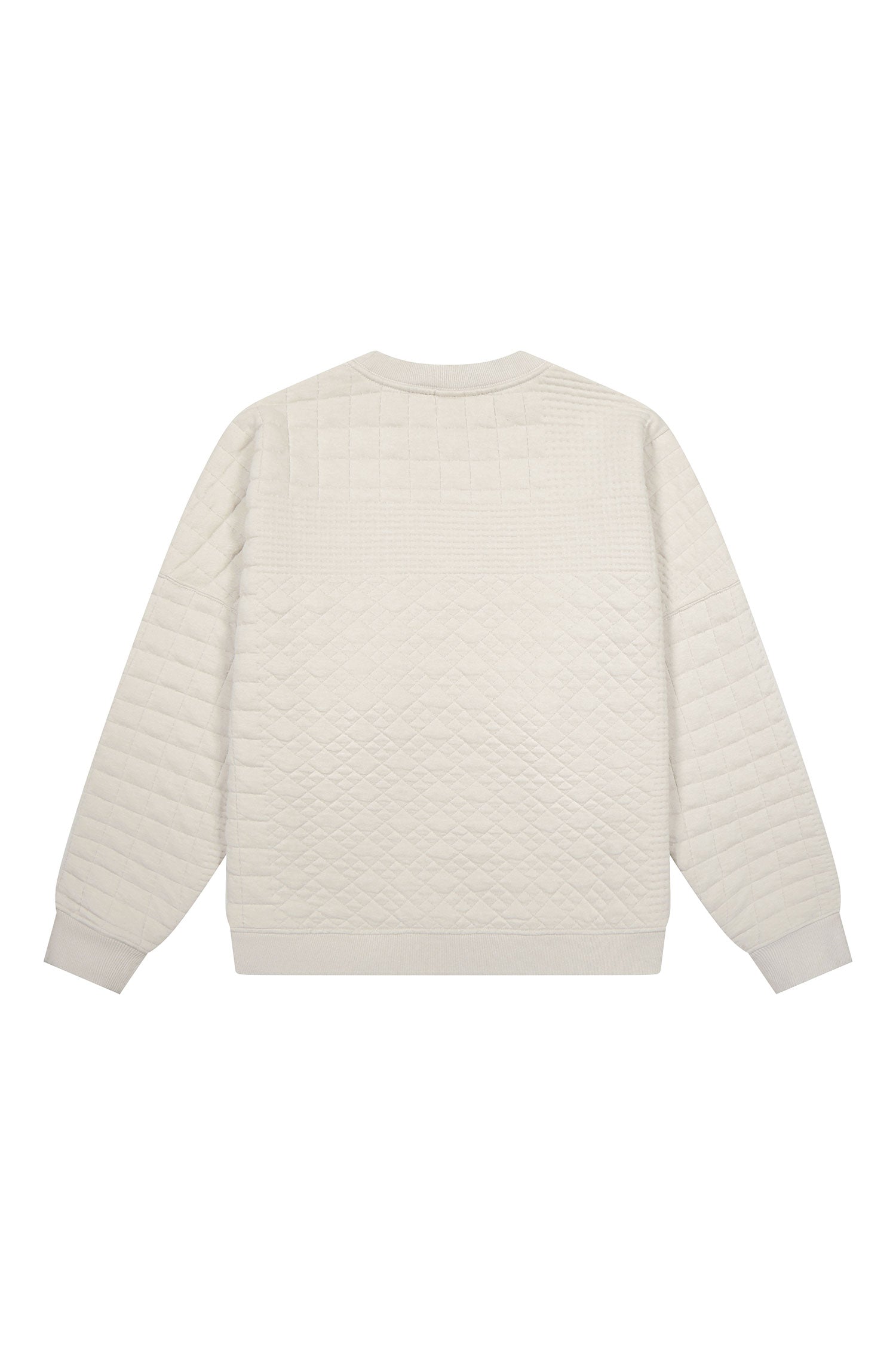 Farrow Quilted Jacquard Oversized Pullover