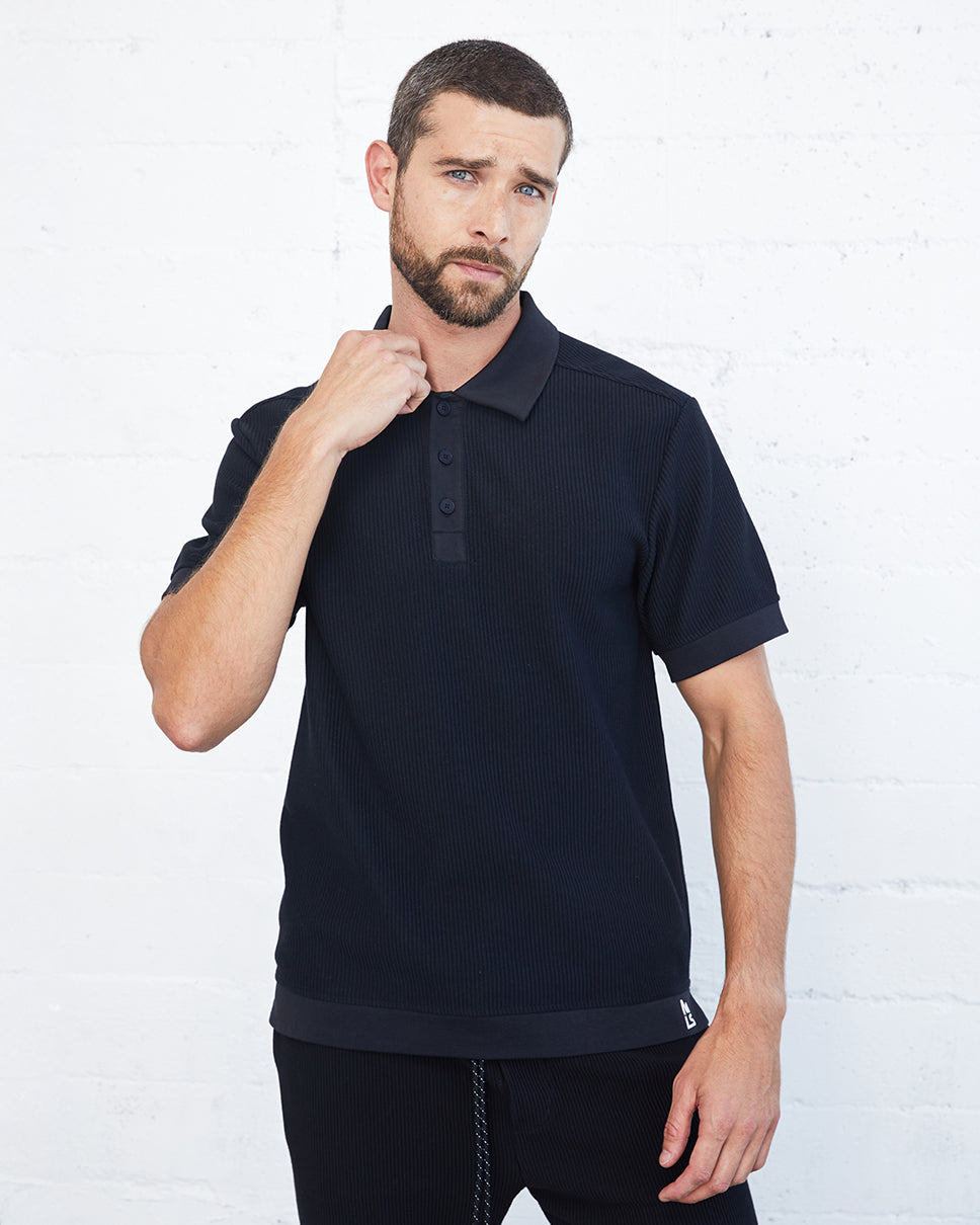 Kepler Ribbed Polo