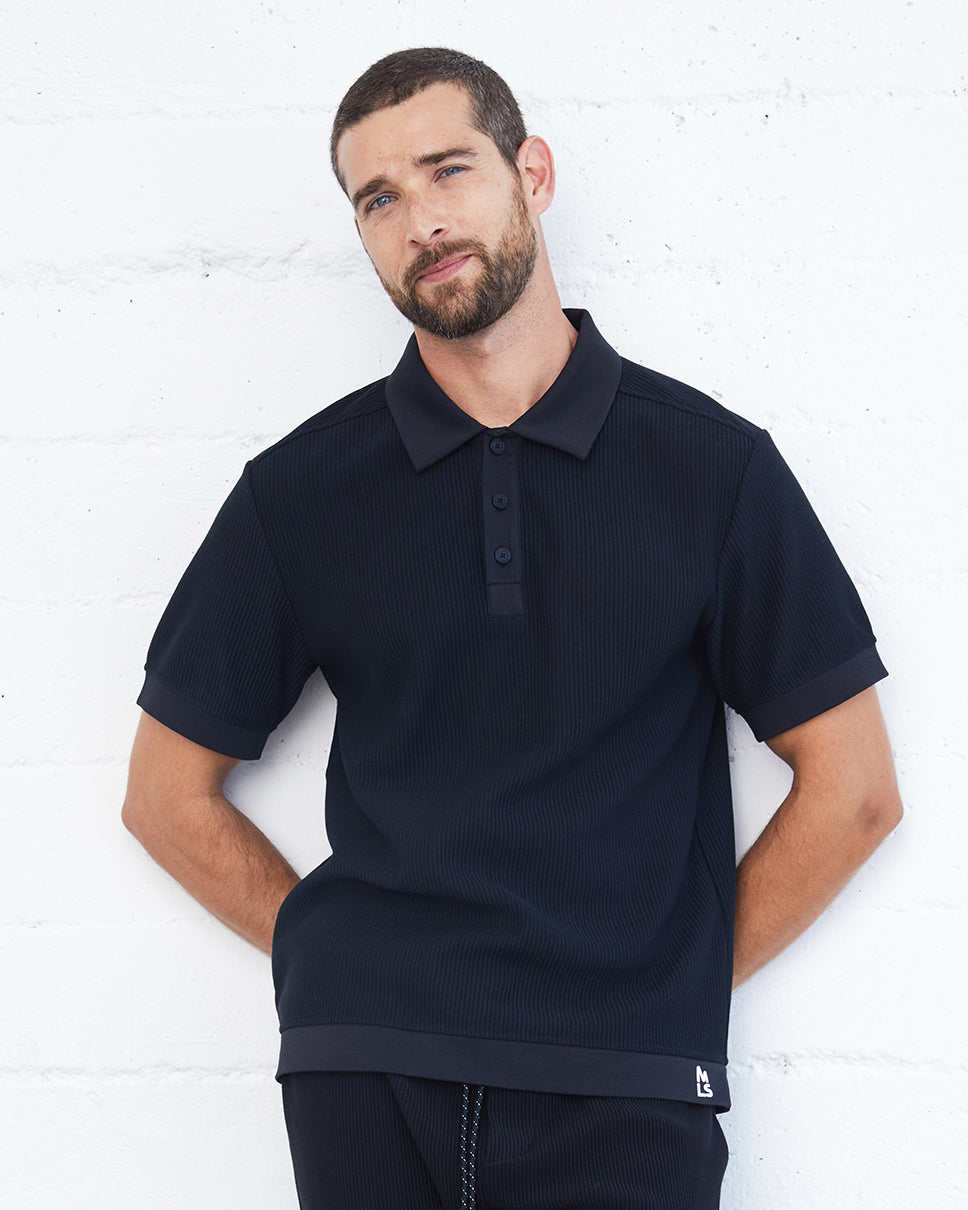 Kepler Ribbed Polo