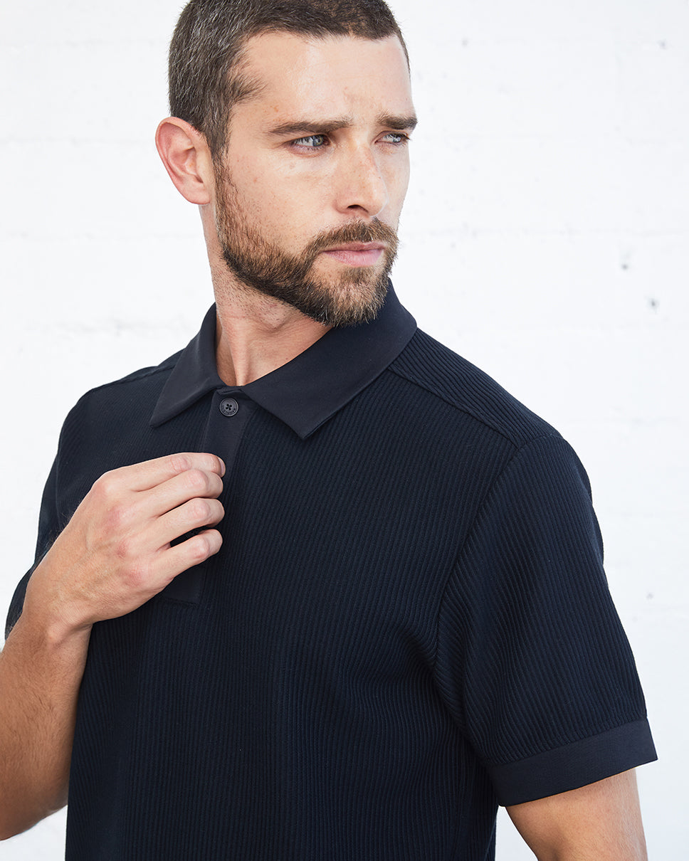 Kepler Ribbed Polo