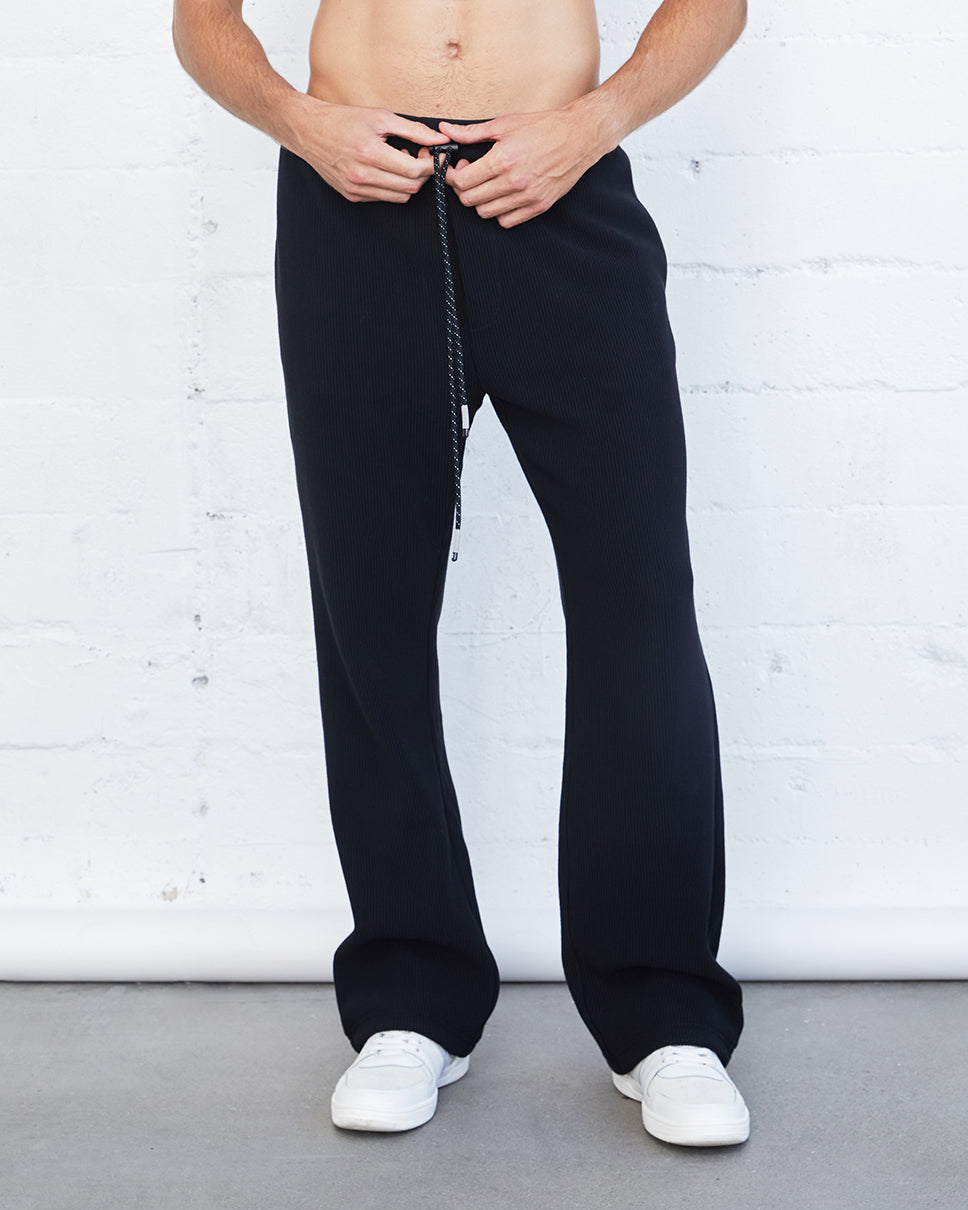 Kepler Ribbed Fitted Pants