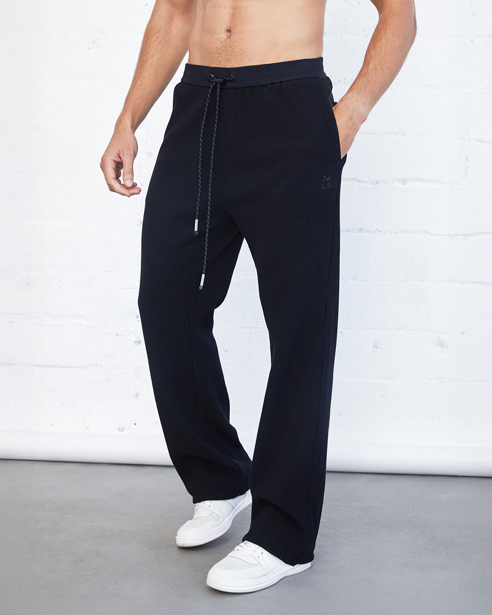 Kepler Ribbed Fitted Pants