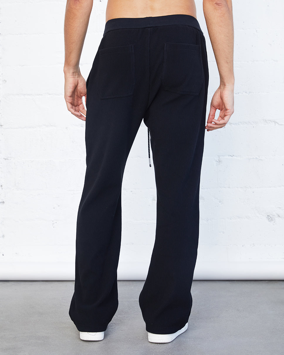 Kepler Ribbed Fitted Pants