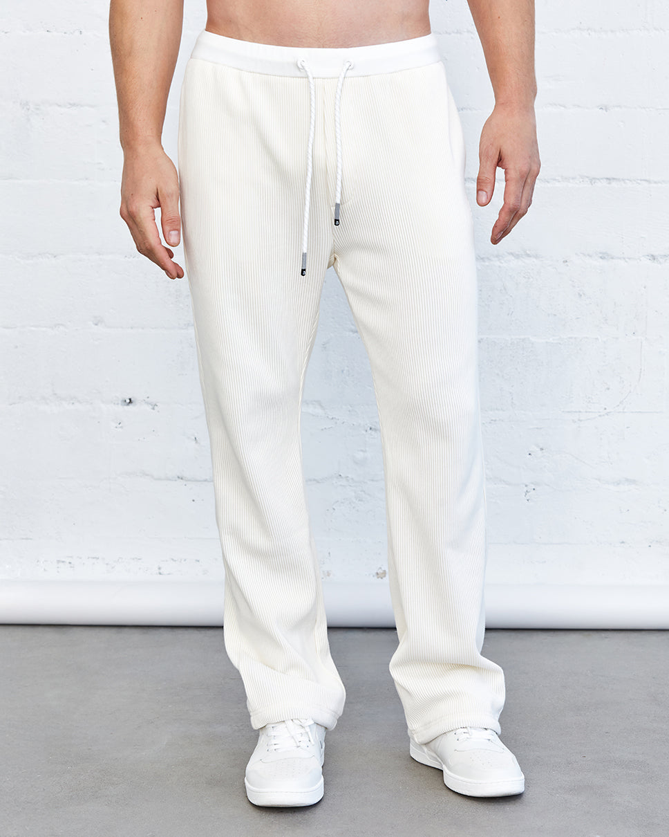 Kepler Ribbed Fitted Pants