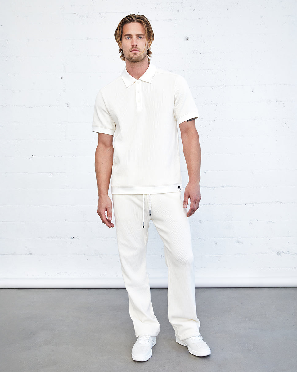 Kepler Ribbed Fitted Pants