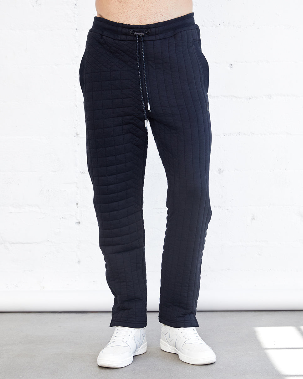 Zeno Quilted Jacquard Sweatpants