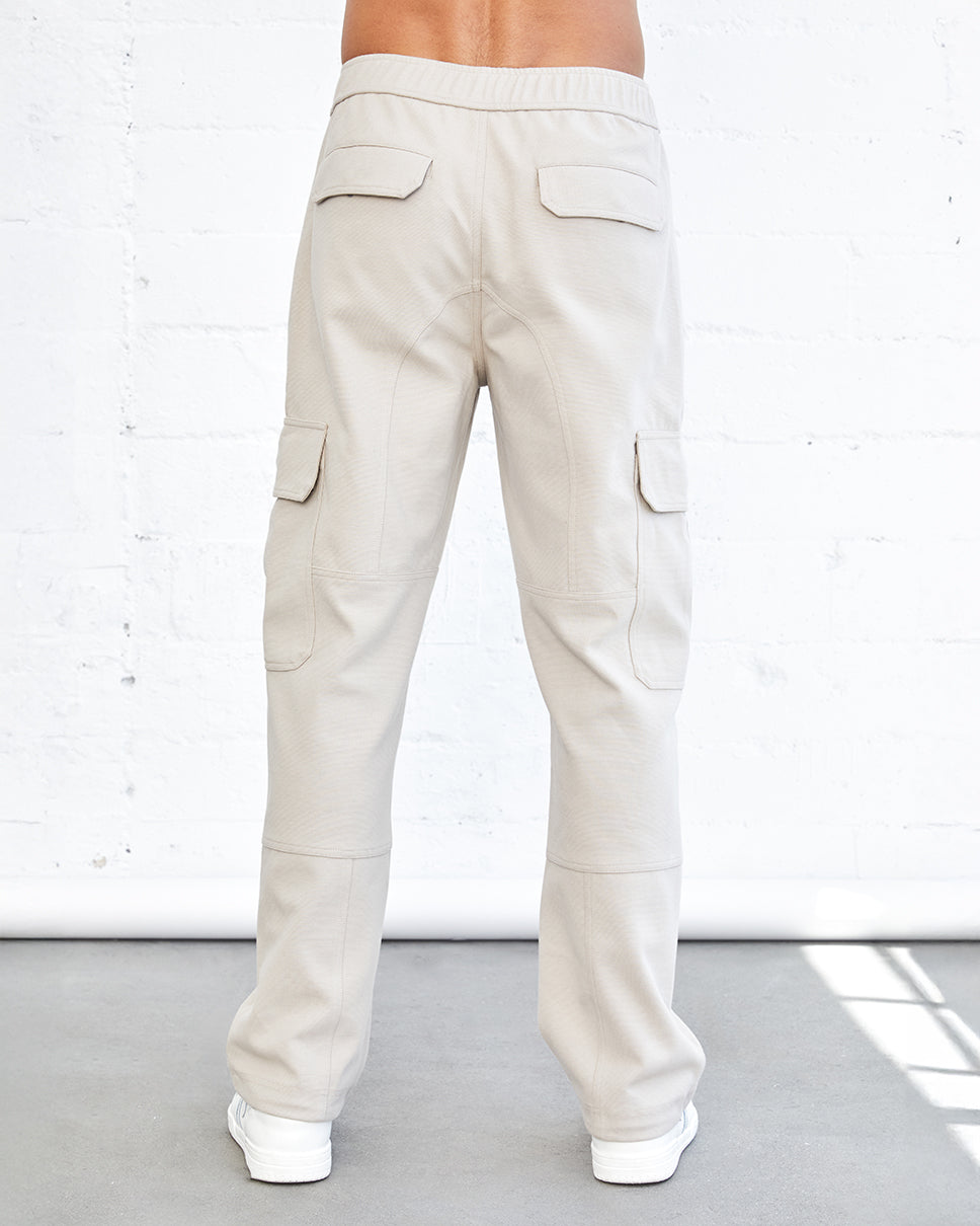 Ottoman Knit Cargo Pants