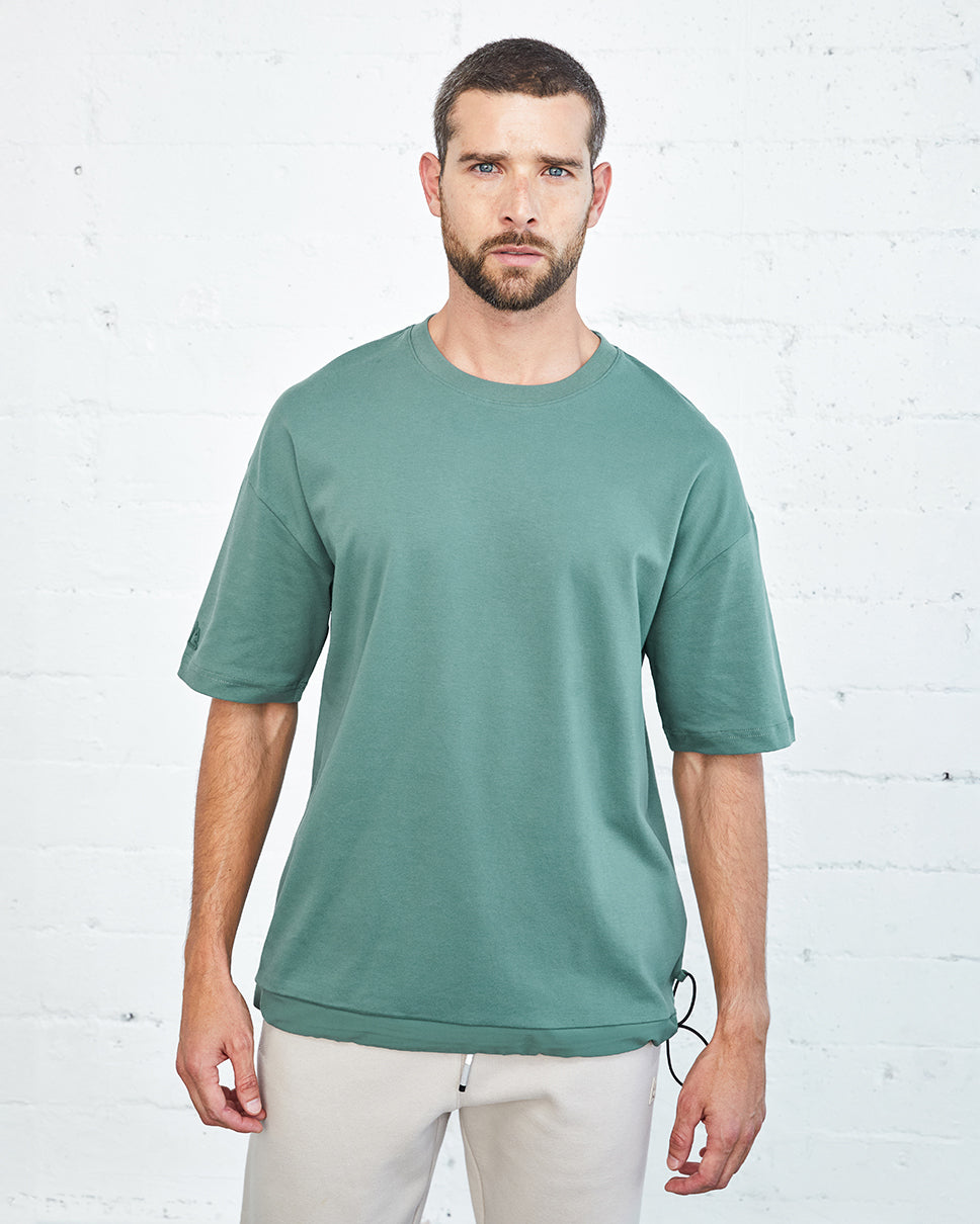 Axis Mixed Media Boxy Tee