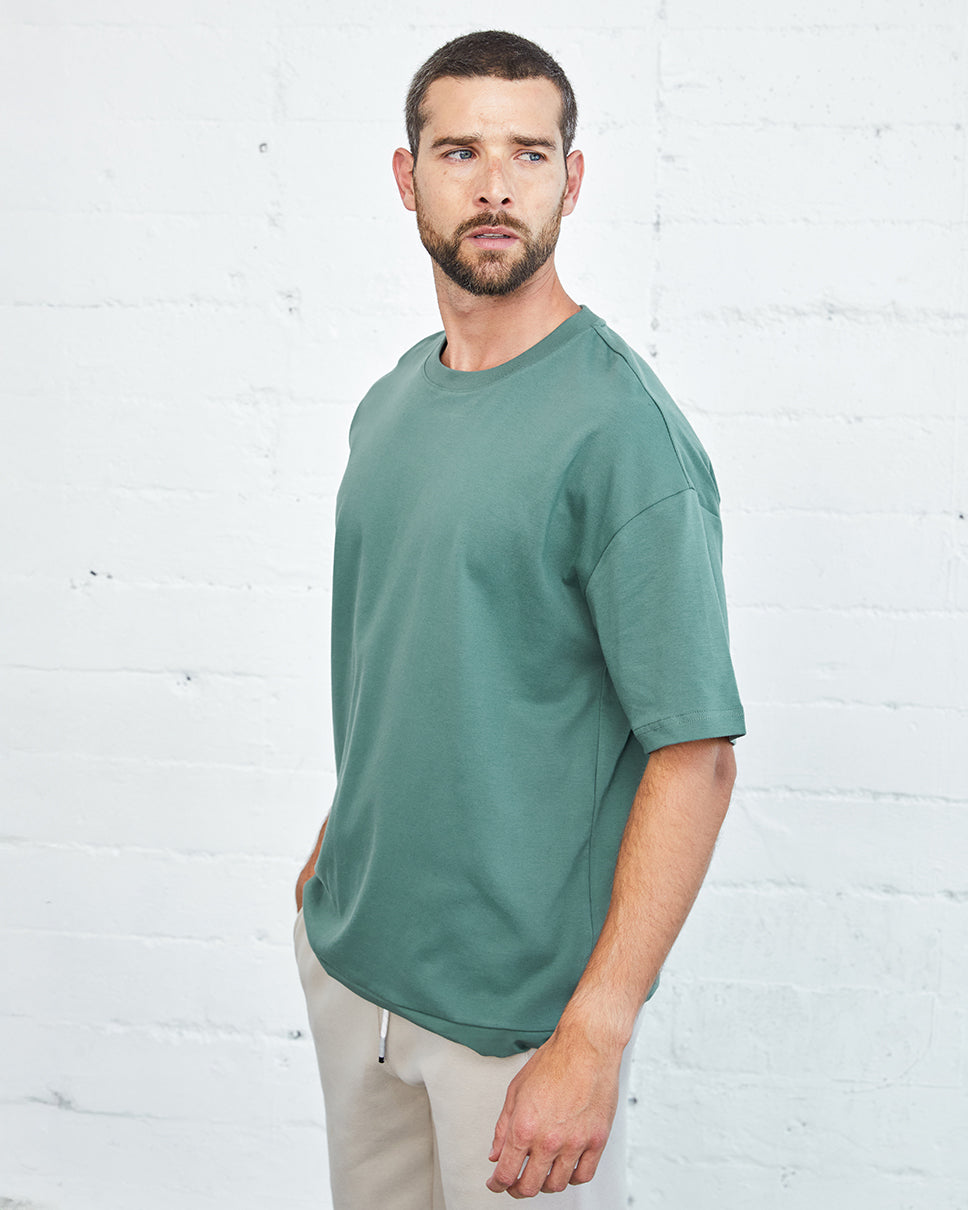 Axis Mixed Media Boxy Tee