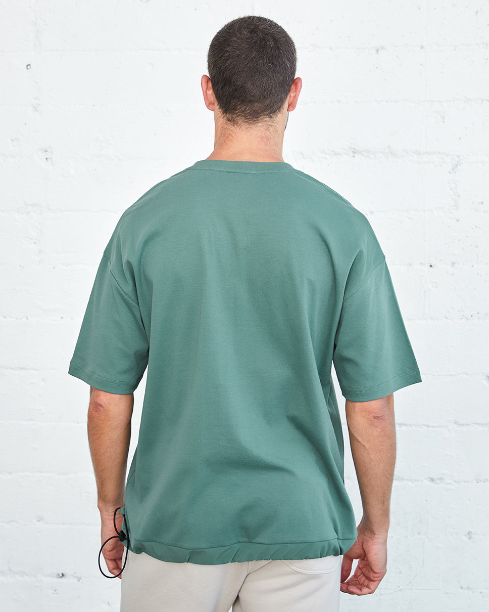 Axis Mixed Media Boxy Tee