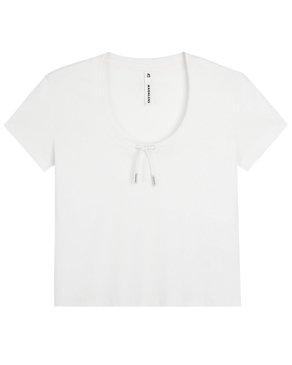 Drawcord Fitted Tee