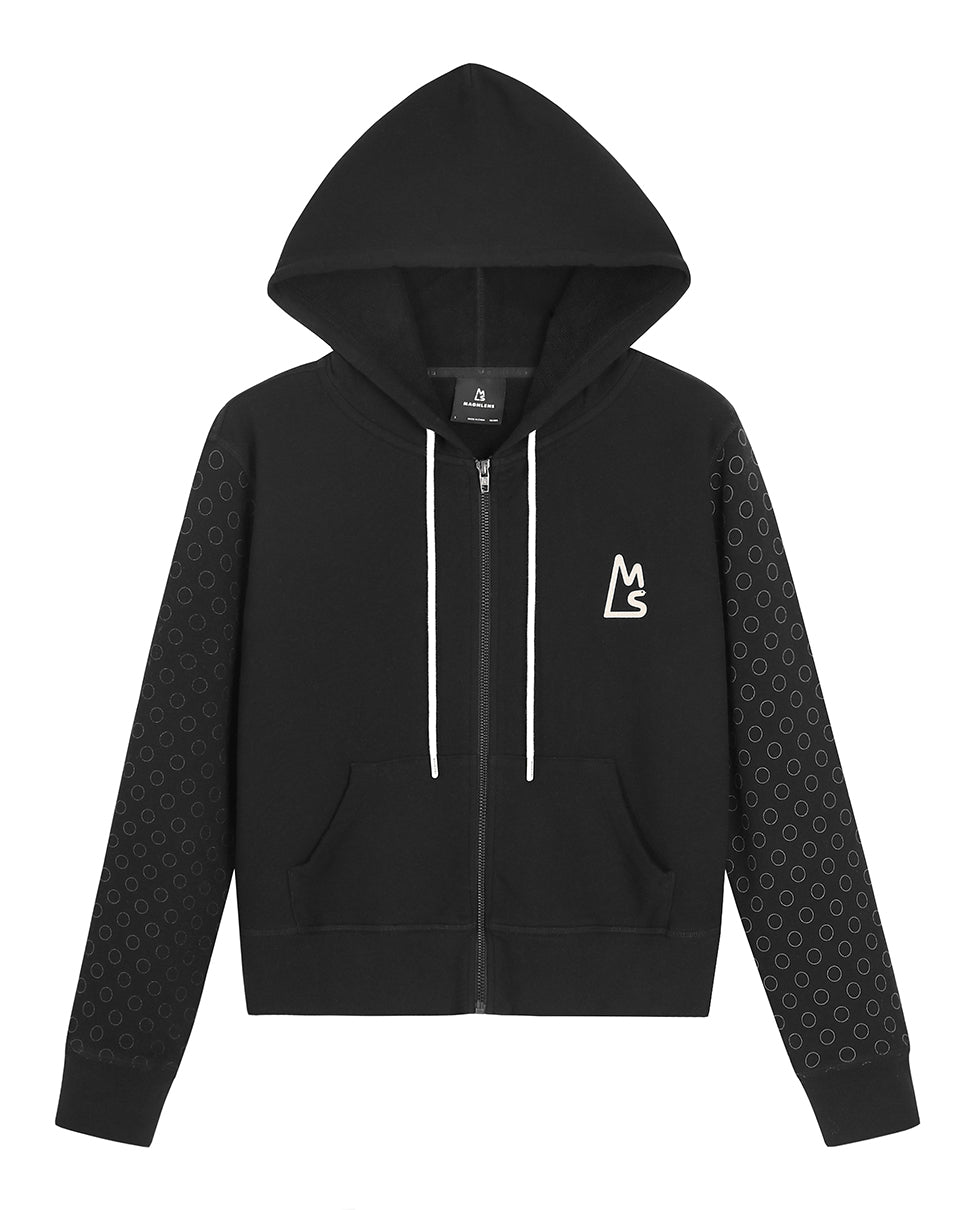 Snake Zip-Up Hoodie