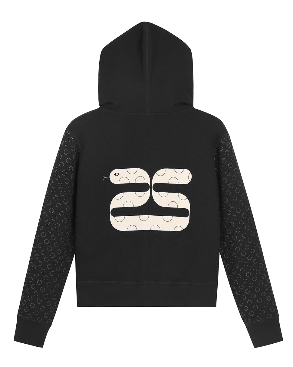 Snake Zip-Up Hoodie