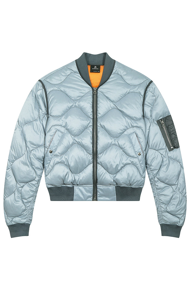 Monroe Quilted Bomber Jacket
