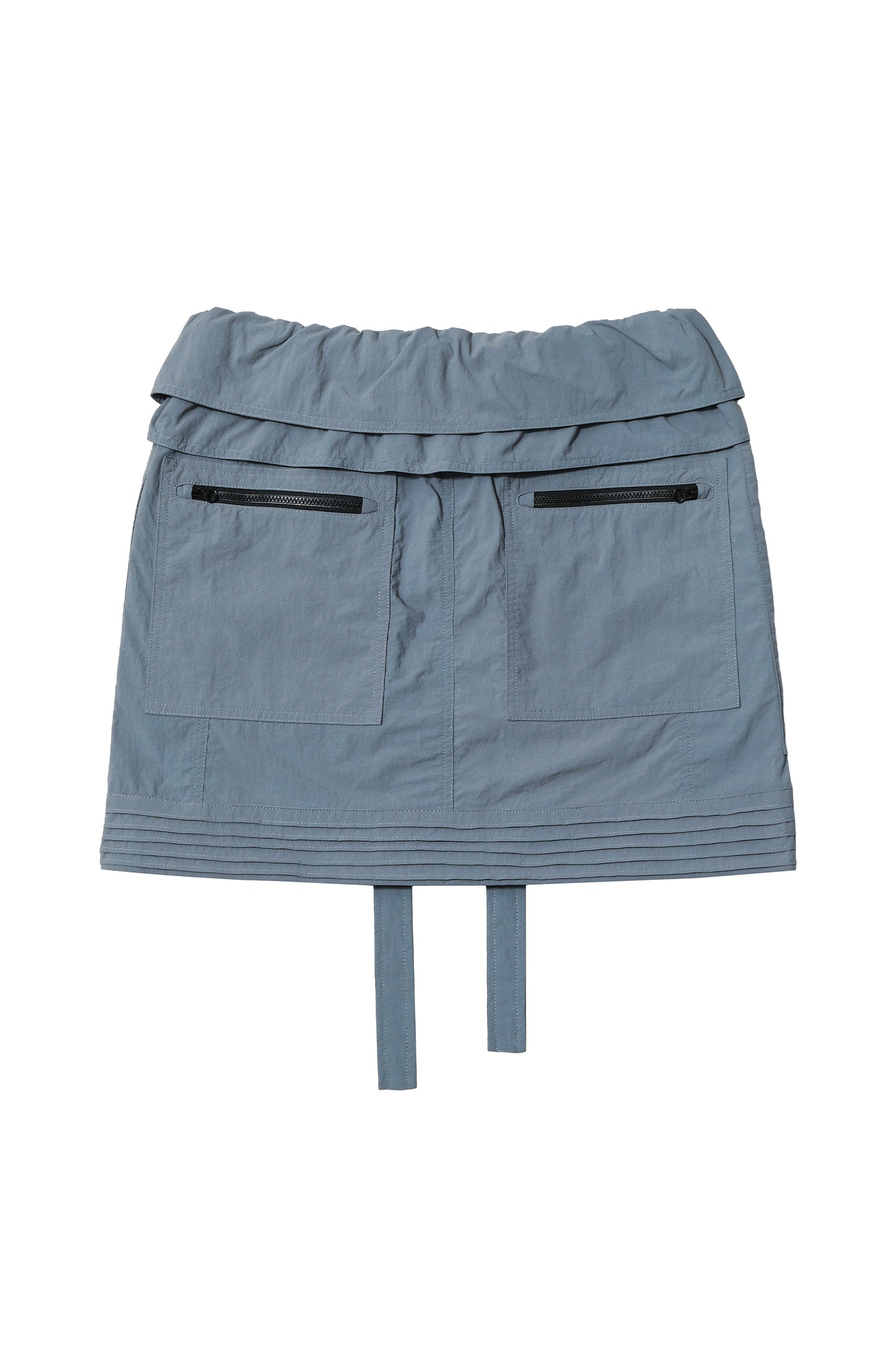 Ashley Paper Bag Waist Mini Skirt