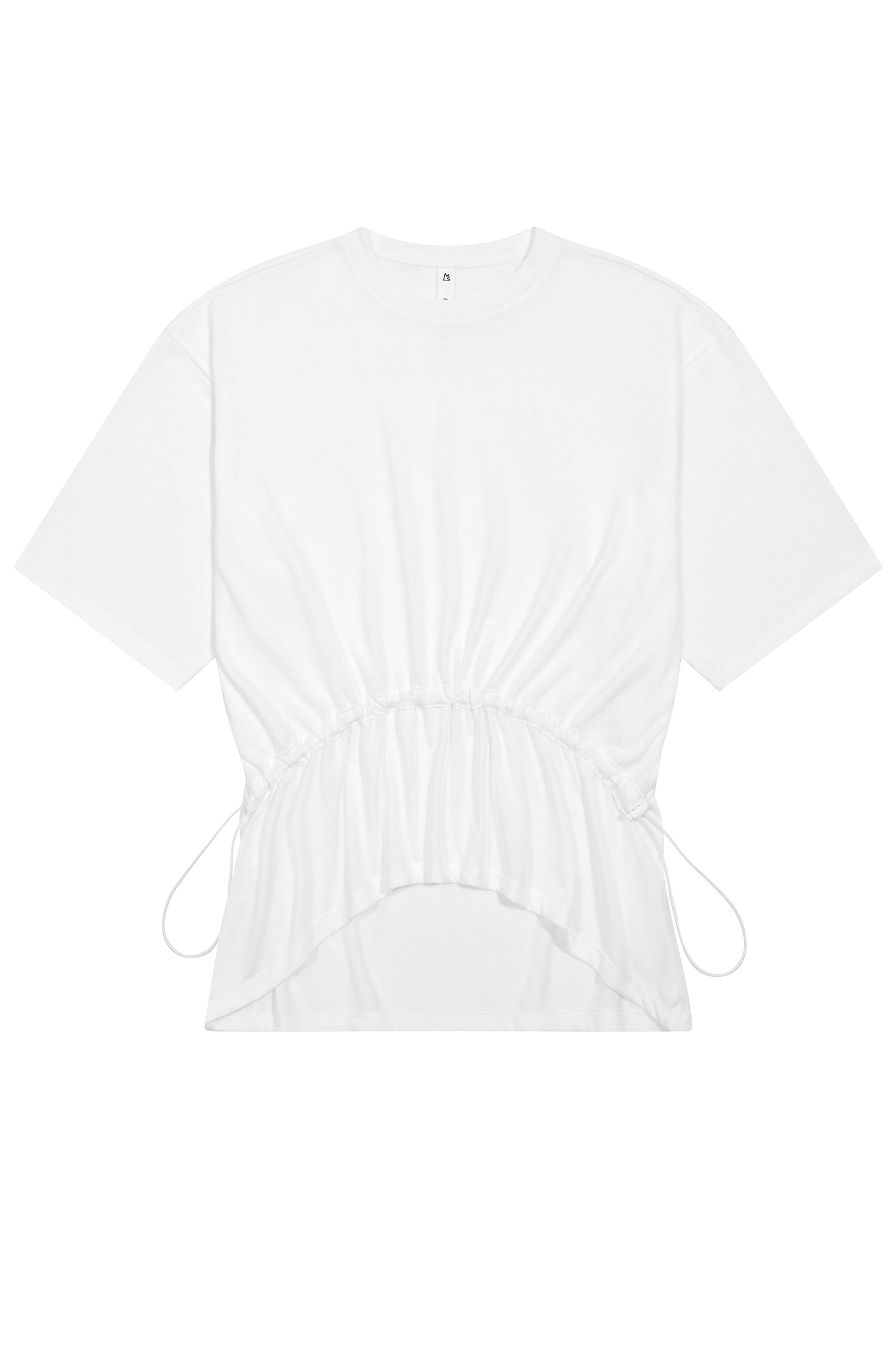 Talia Relaxed Tee With Gathered Front