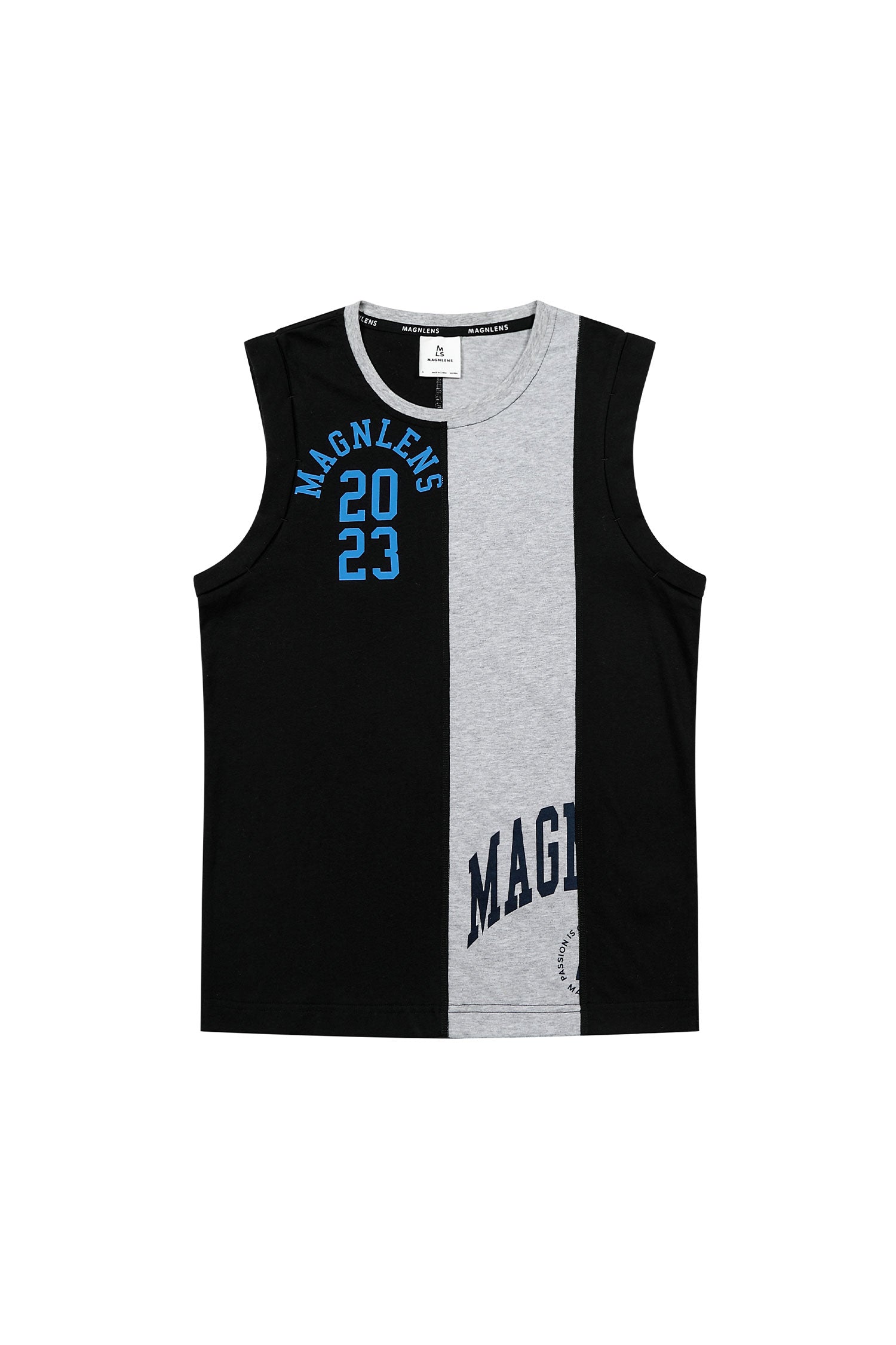 Wyton Spliced Graphic Muscle Tee