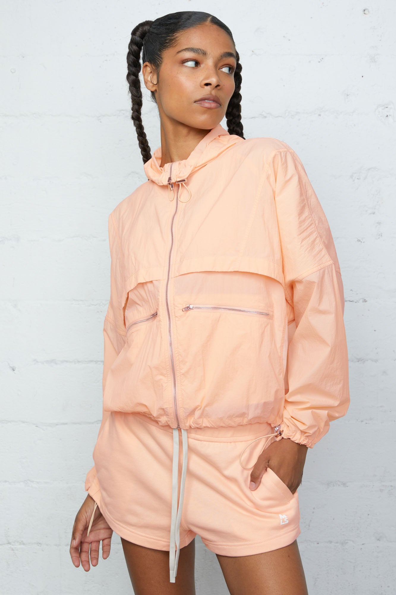 Glyndon Cropped Windbreaker