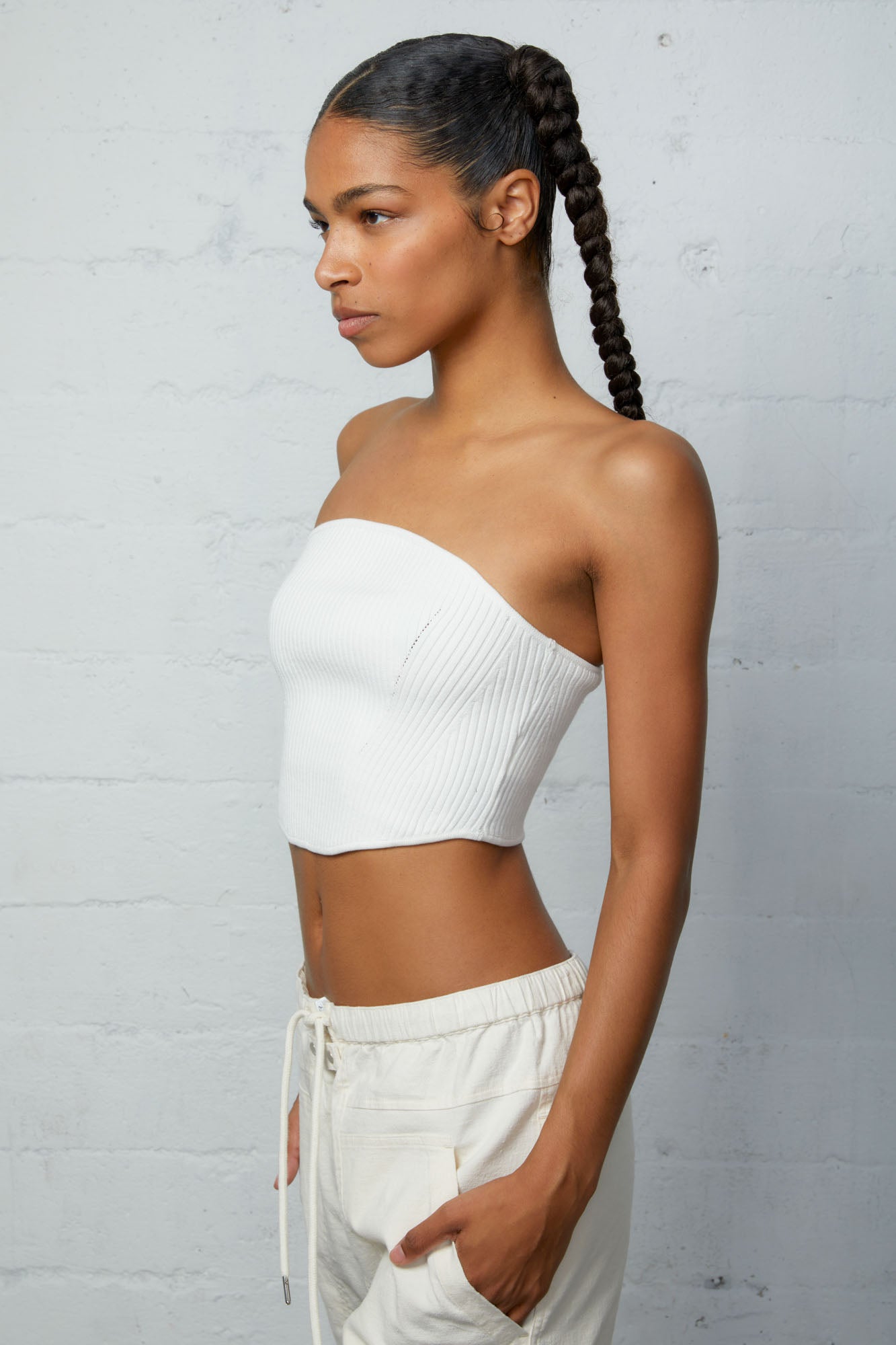 Brit Rib Tube Top