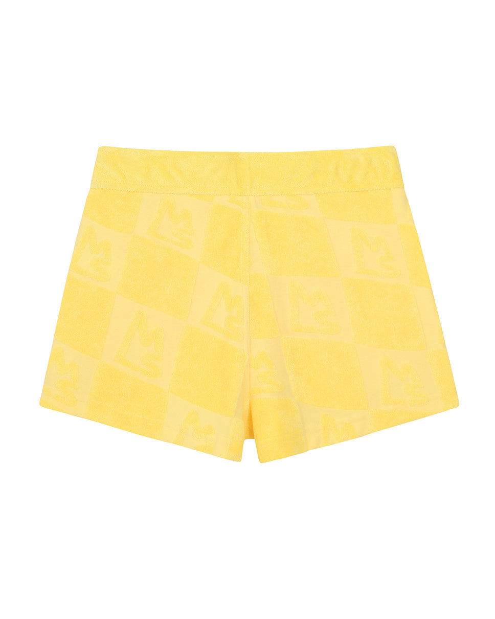 Yellow-Toweling-Mini-Shorts-6