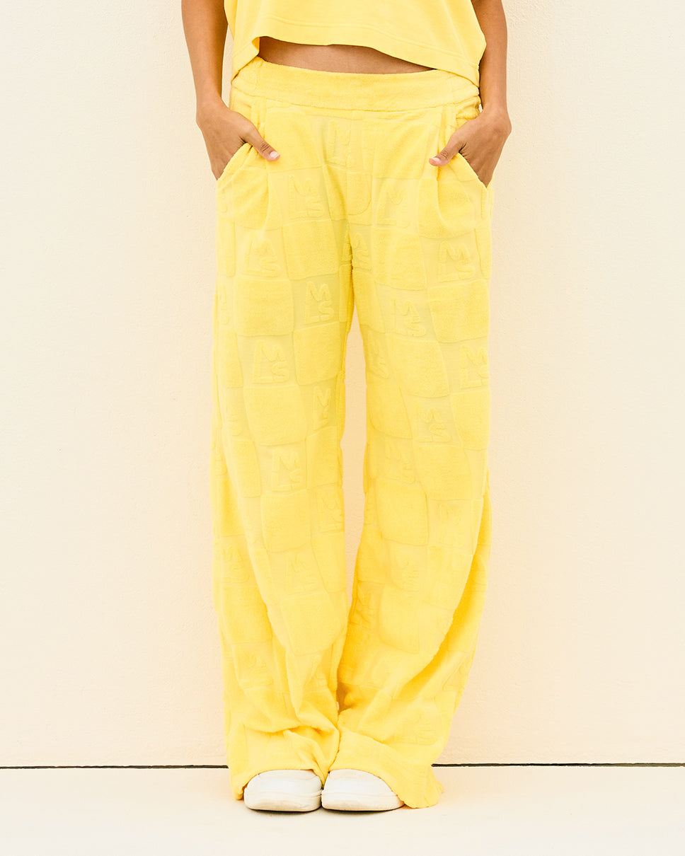Gracie Toweling Flare Pants