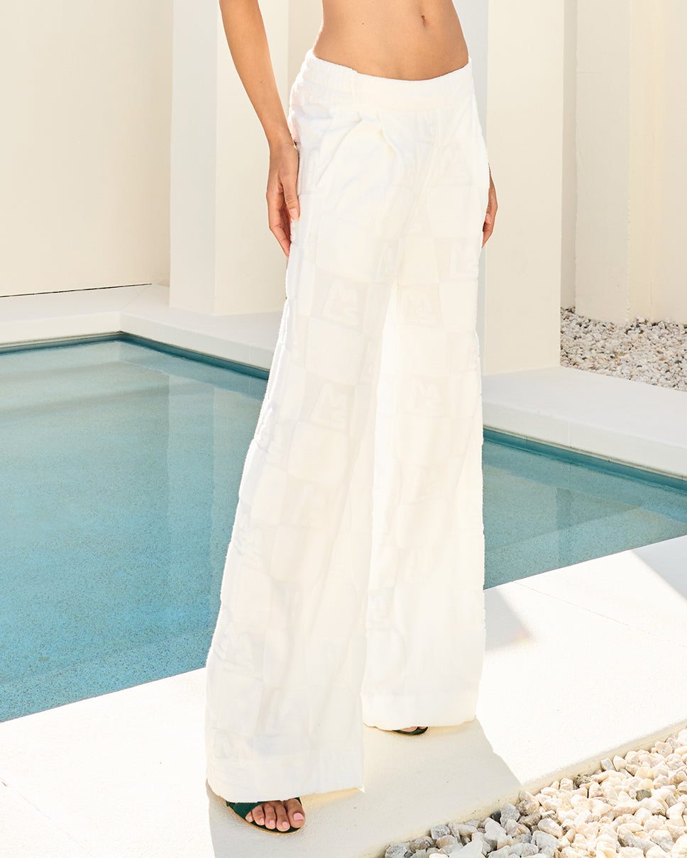 Gracie Toweling Flare Pants