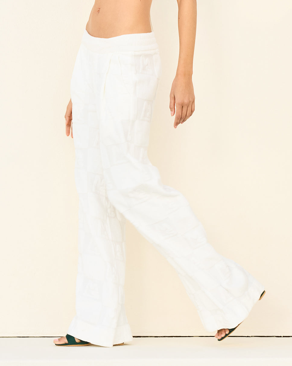 Gracie Toweling Flare Pants