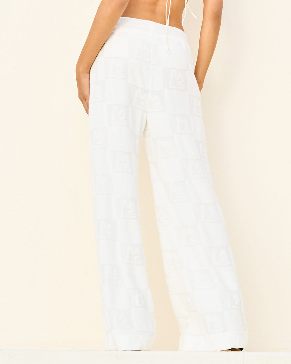 Gracie Toweling Flare Pants