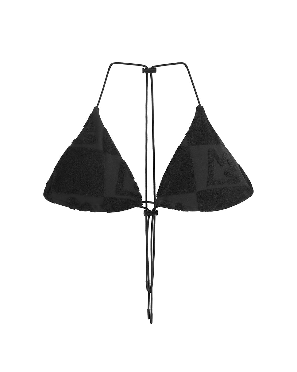 Toweling Bikini Top