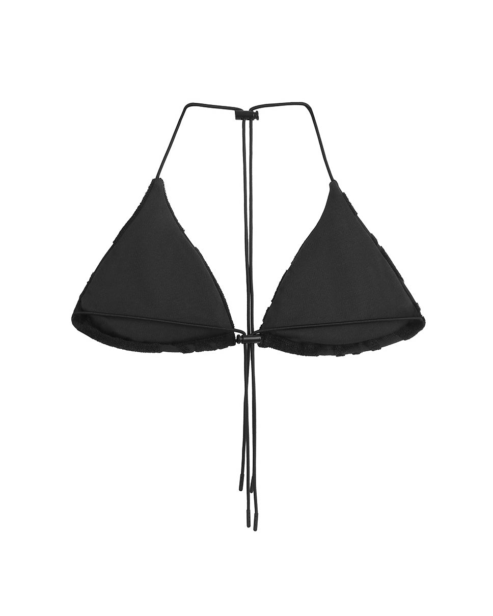 Toweling Bikini Top