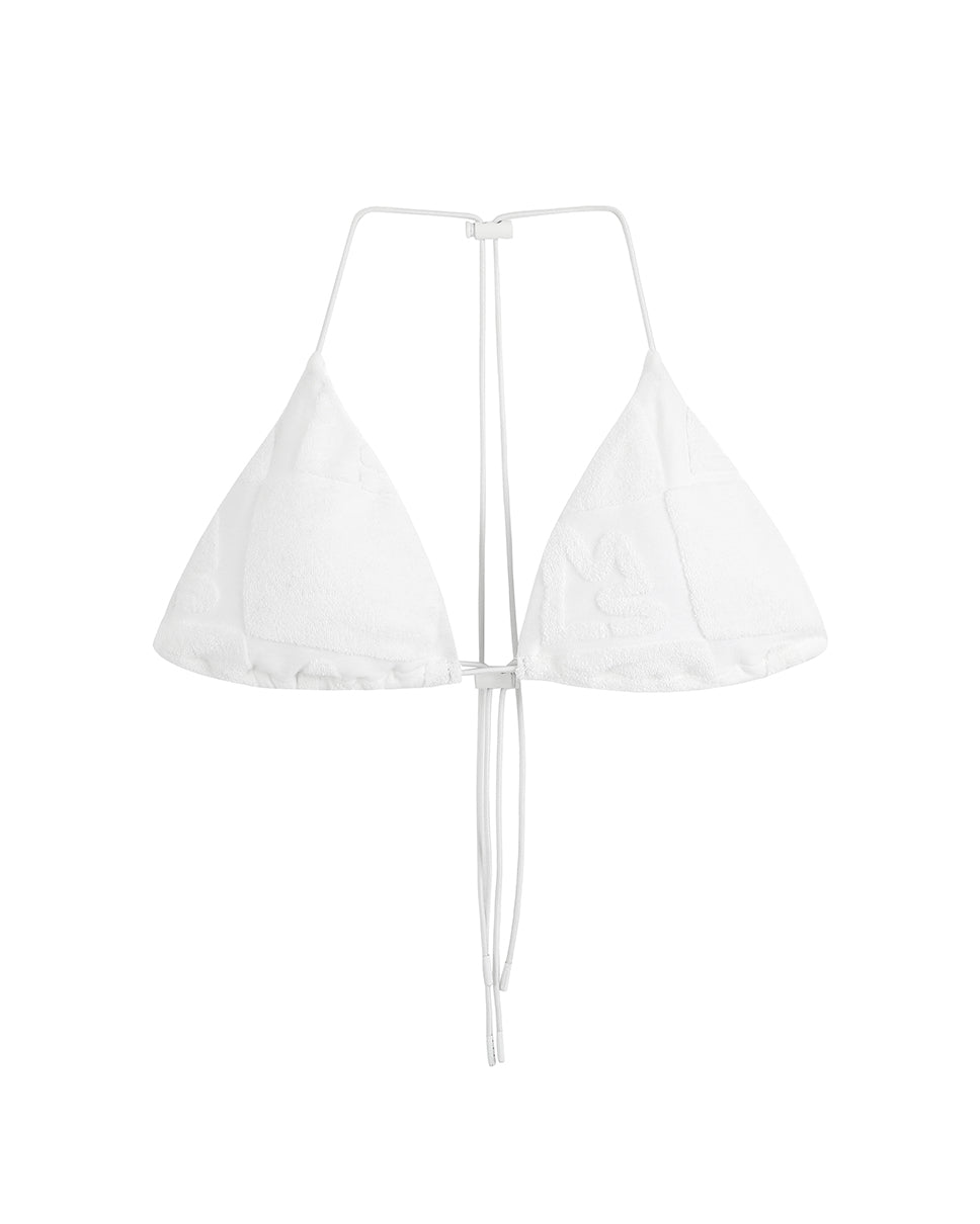 Toweling Bikini Top