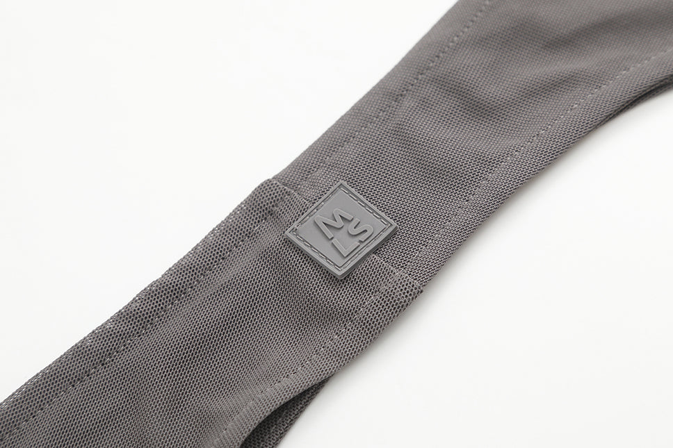 Ash Gray Echo Mesh Sleeves