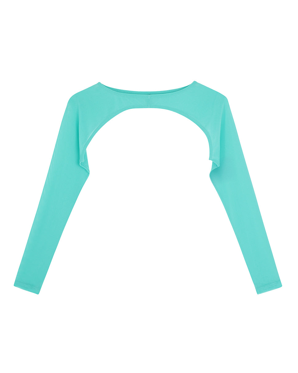 Turquoise Echo Mesh Sleeves